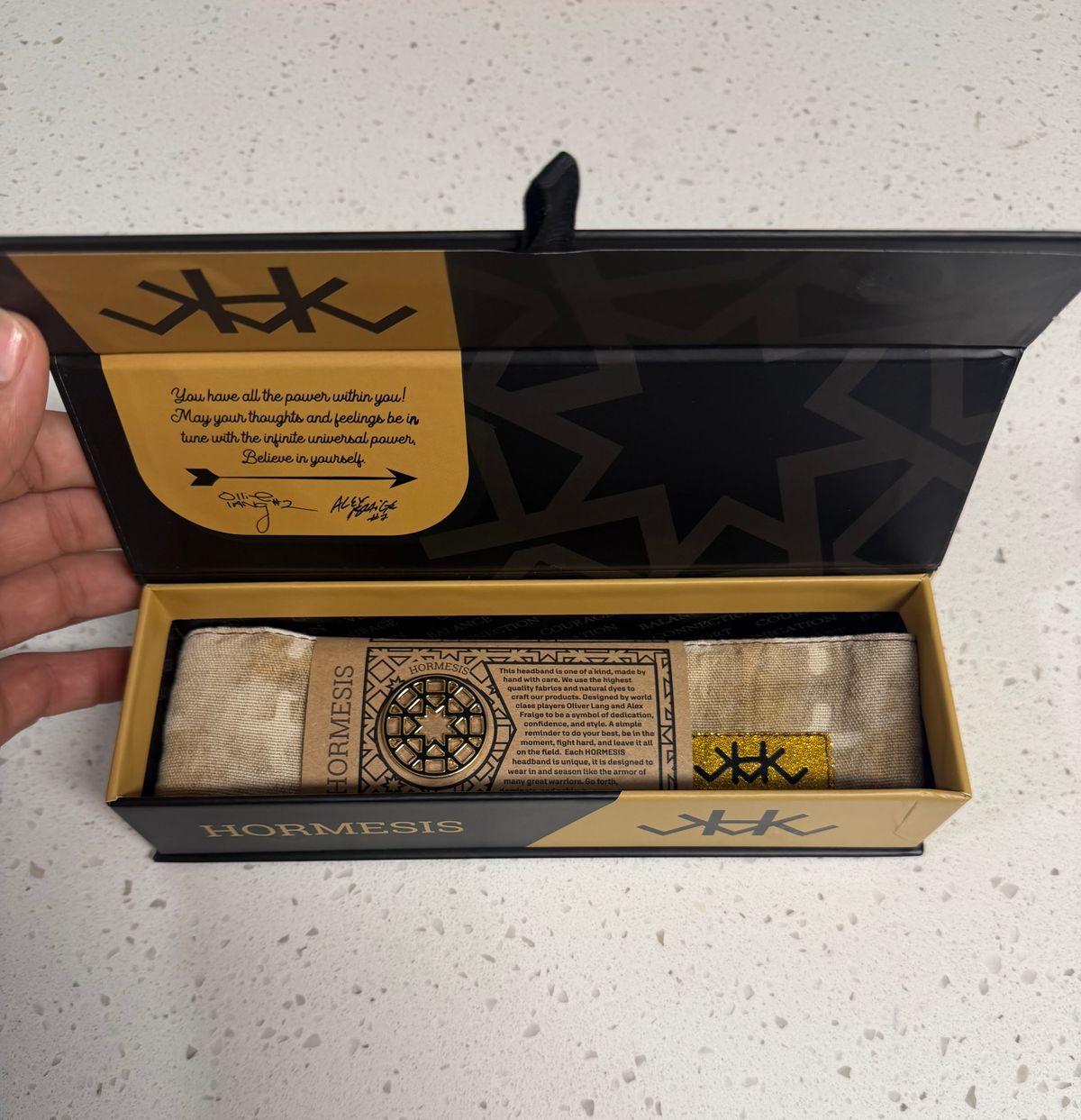 Sand Classic Crux (Gold Shimmer Tag)