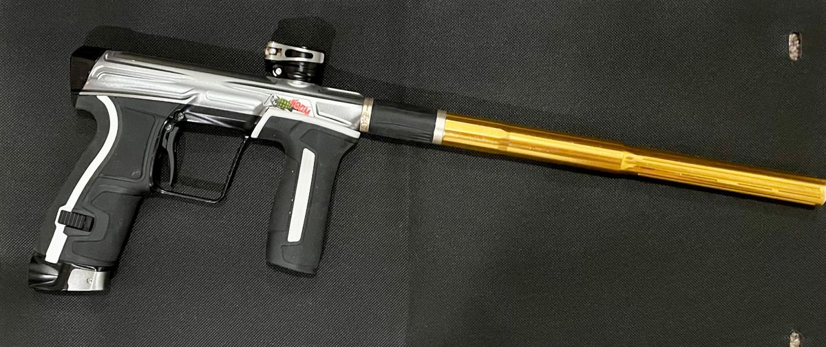 Planet Eclipse CS2 Silver and Black with Push Bag