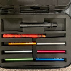 Freeflow Orracle Autocker Red/Orange/Black Fire Matte with Forever Case, Dye Ultralite Freak Insert Kit