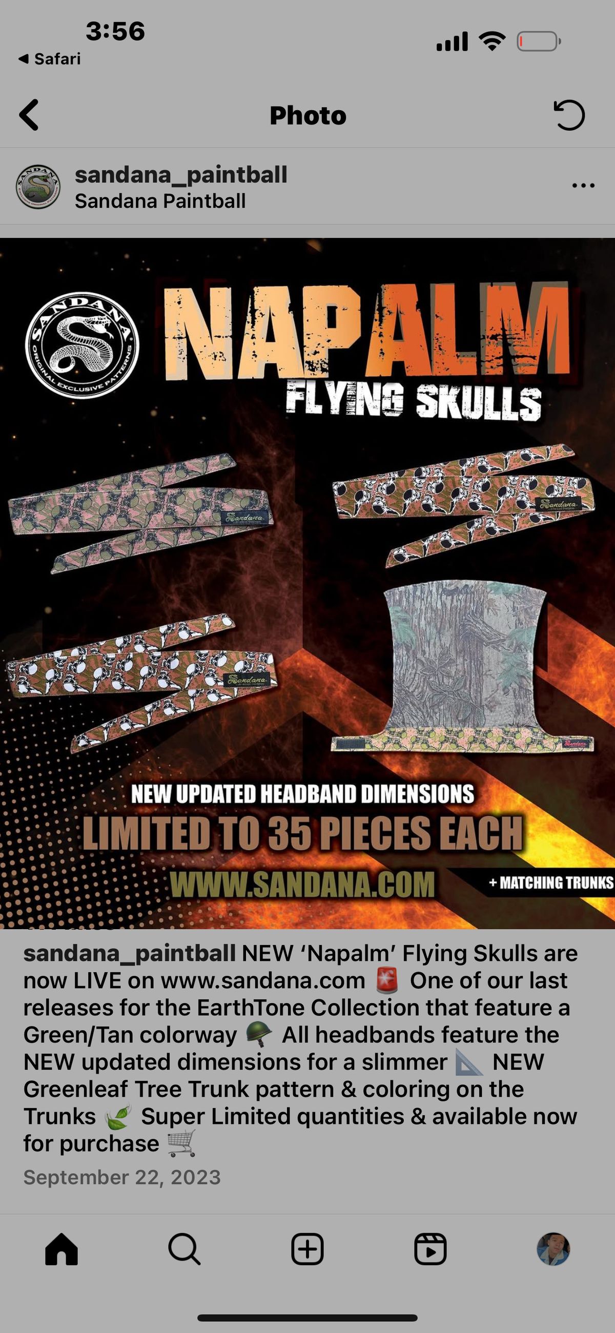 ‘Napalm’ Sanadana