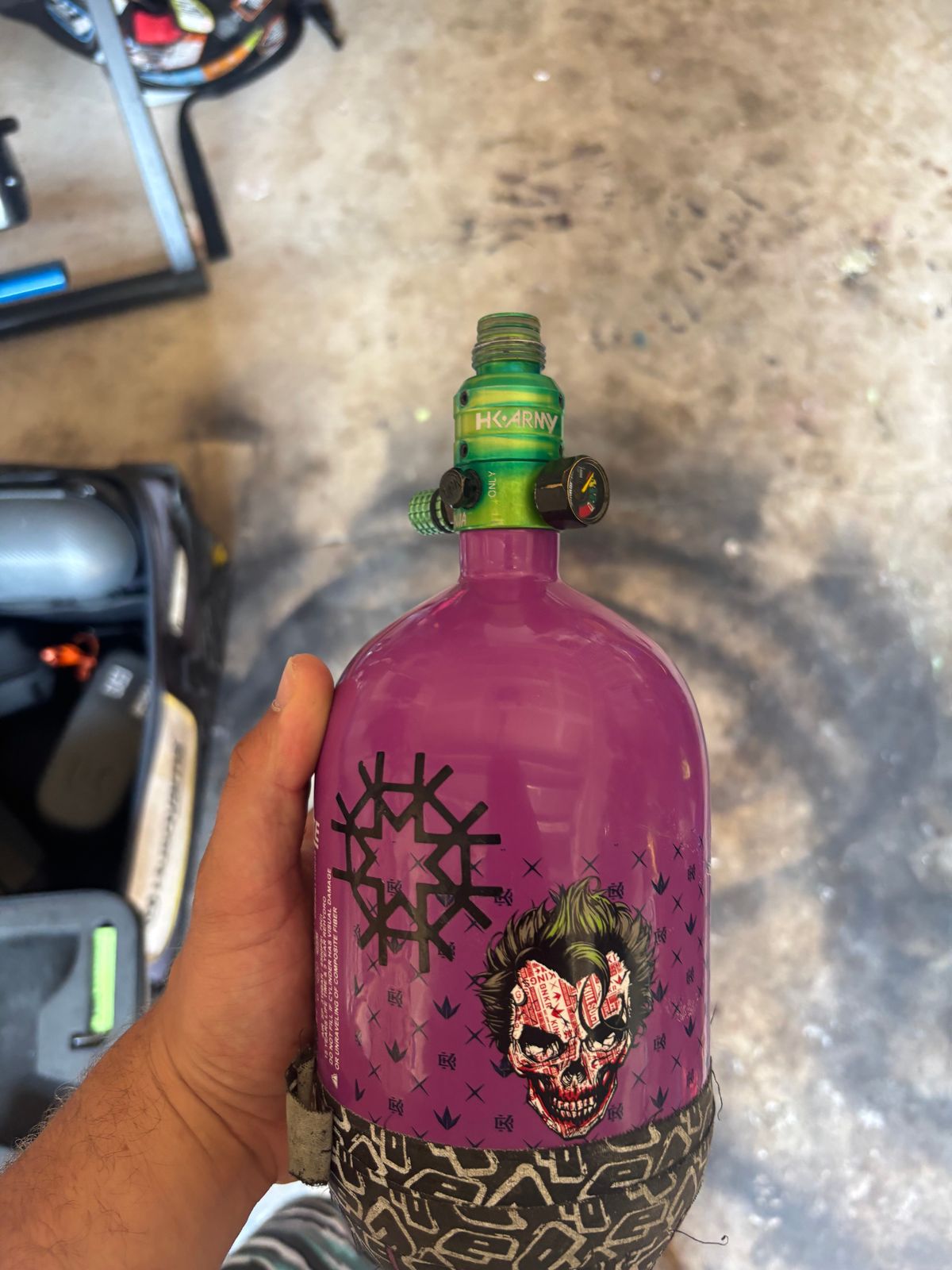 Like new 70/4500 bunkers joker tank and aerolite regulator