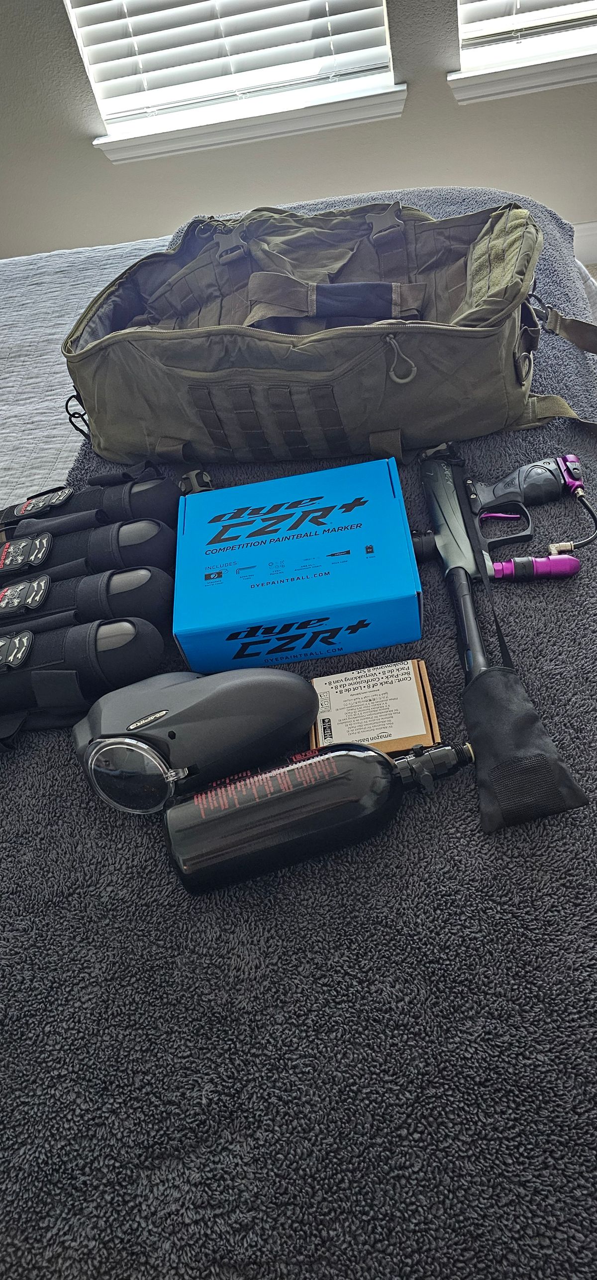 Maddog DYE CZR+ Full Auto Electronic Paintball Gun Marker