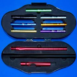 Empire DLX 16" Two Piece Freak Barrel w/ All American Tip - Freak Kit - Cocker - Dust Red