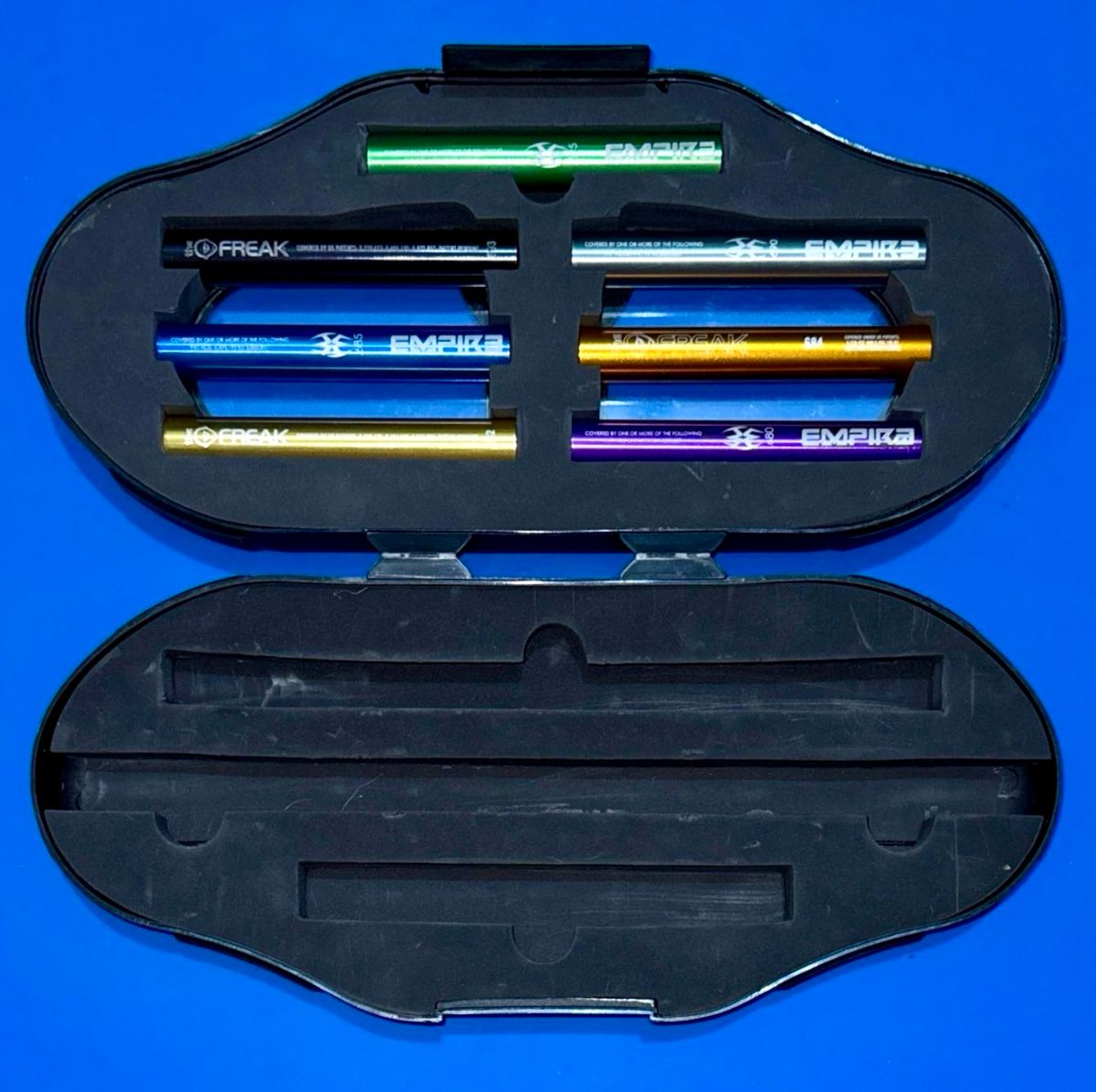 DLX Freak Boremaster Kit w/Hard Case - Multicolored Inserts