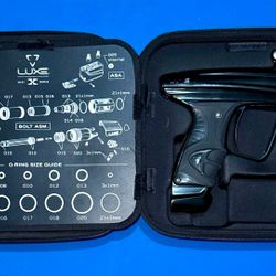 💥 DLX Luxe X Paintball Gun Marker - With Freak Barrel Kit - Black 💥