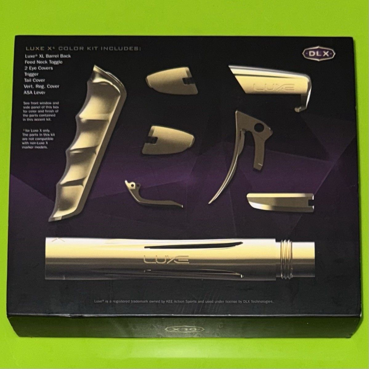 DLX Luxe X Color Accent Kits - Polished Gold