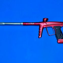 💥 DLX Luxe X Paintball Gun Marker - With Freak Barrel Kit - RED and Silver 💥