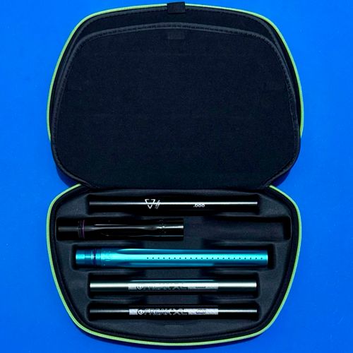 DLX Freak XL V1 Complete Barrel Kit w/ Inserts - Autococker Threaded - Dust Teal