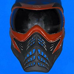 EMPIRE AXE SYX 1.5 PAINTBALL GUN KIT/Package - Red/SILVER/BLACK W/ 48/3000 BOTTLE