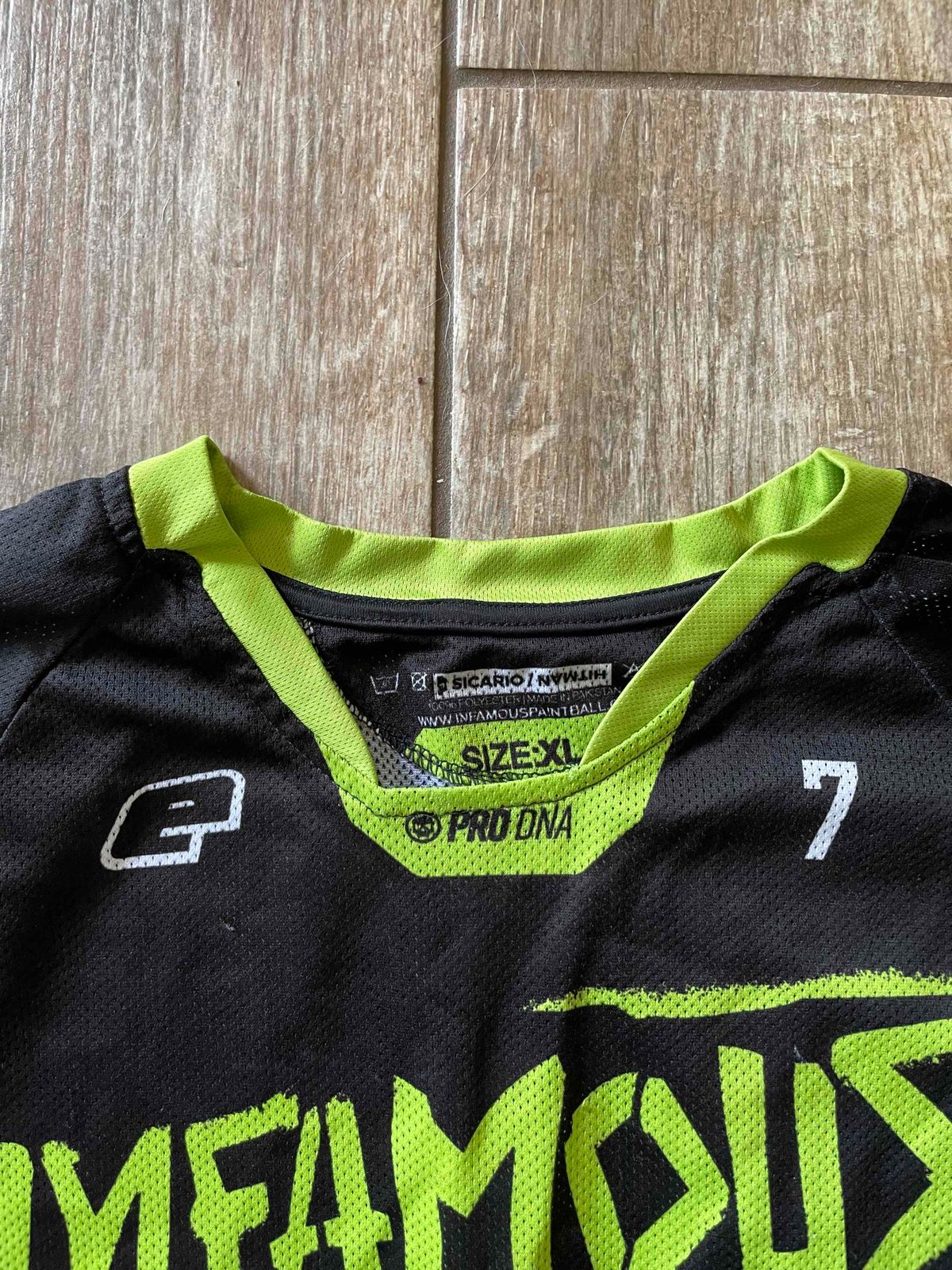 Infamous Jersey - NXL Mid-Atlantic Major 2022 (Black Sunday)
