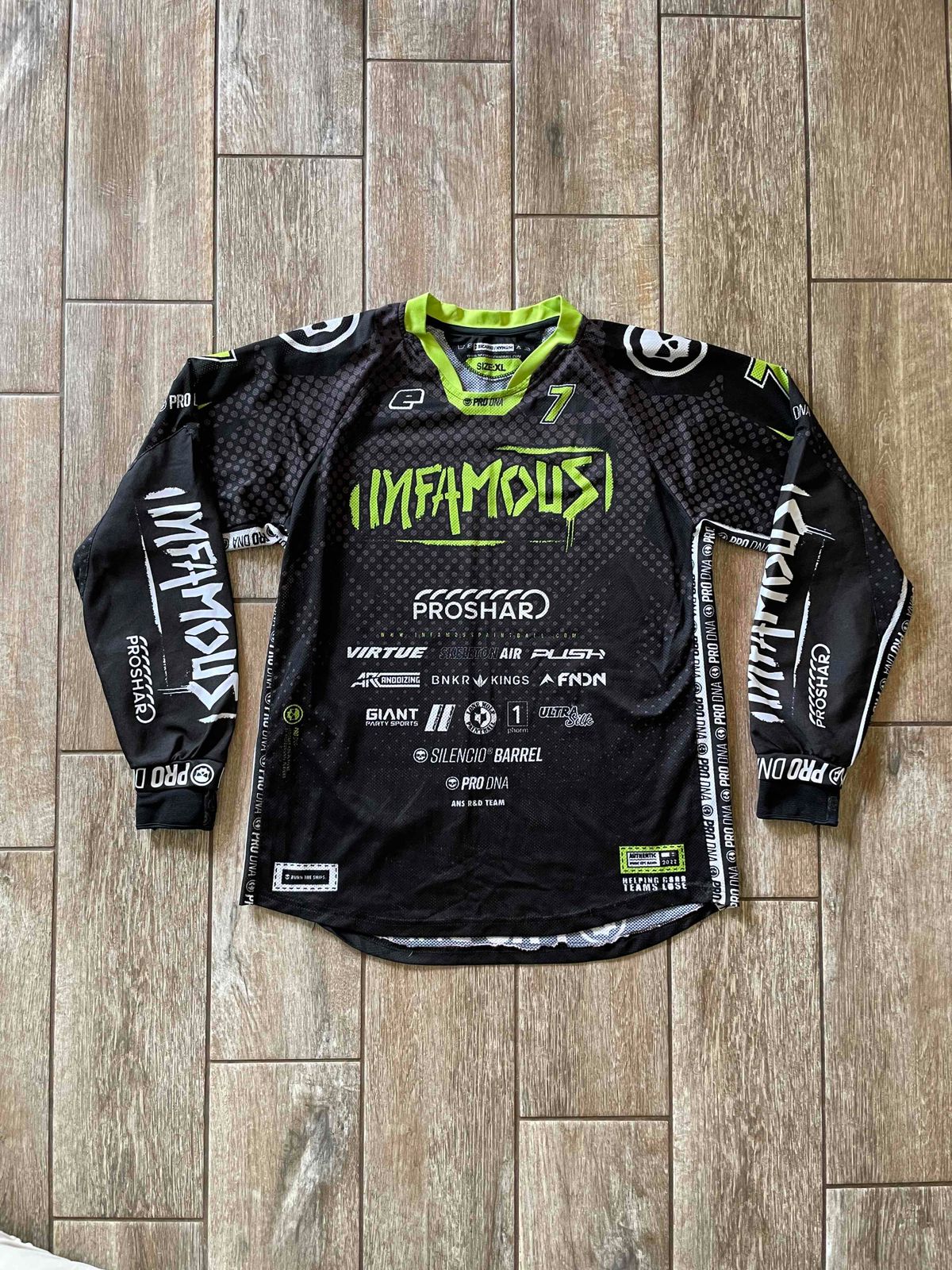 Infamous Jersey - NXL Windy City Major 2022 (Black Sunday)
