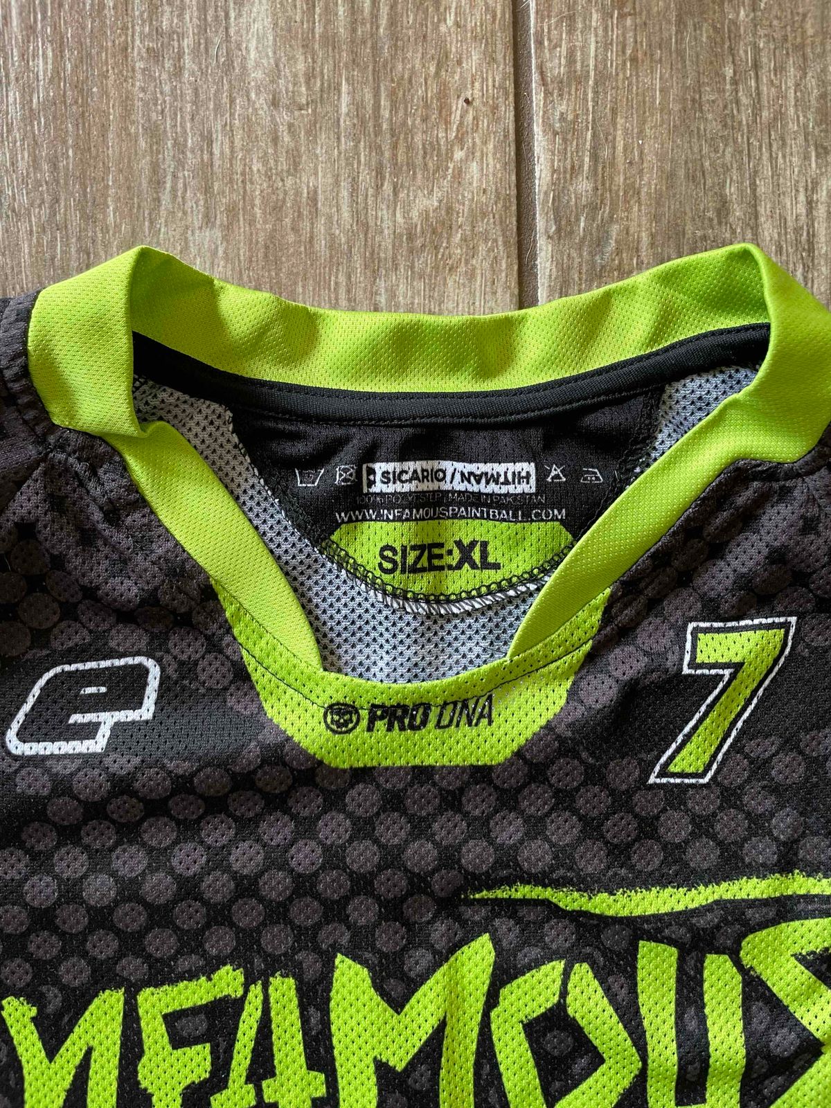 Infamous Jersey - NXL Windy City Major 2022 (Black Sunday)