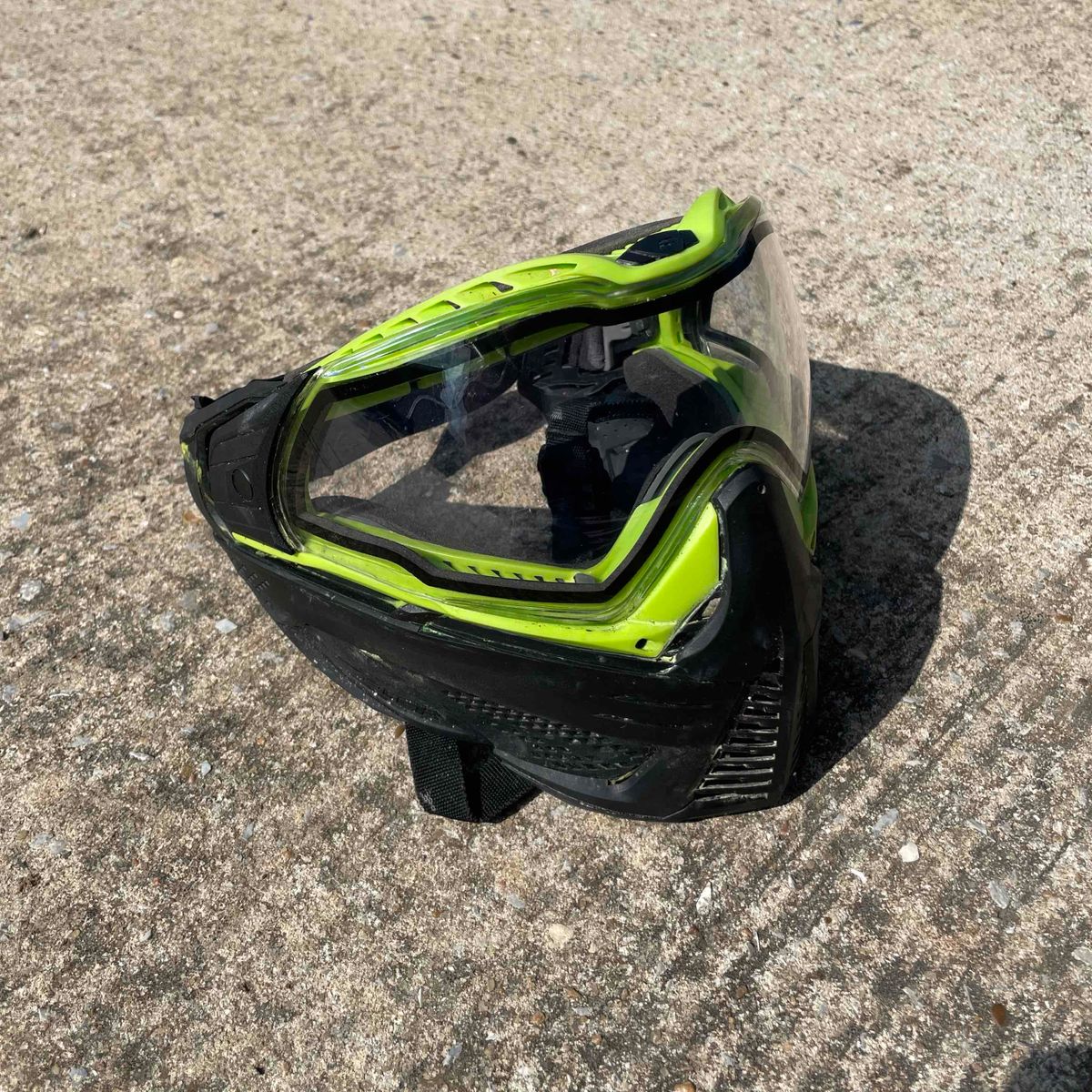 LE Lime Frame - Push Goggle