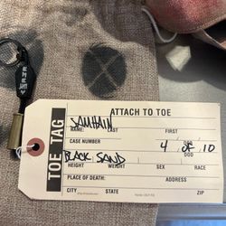 ENEMY OF THE STATE HEADBAND “SAMHAIN #4/10 GOLD HASH NEW