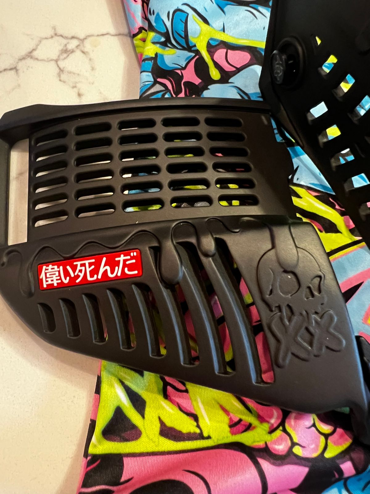 SUPER DEAD SUNDAZE MASK BOTTOMS & EARS GOGGLE STRAP & MASK BAG NEW