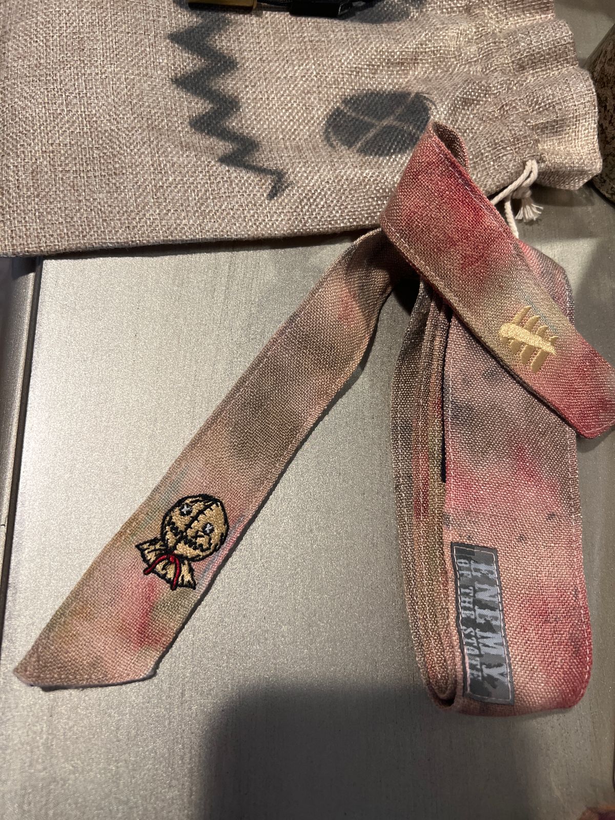 ENEMY OF THE STATE HEADBAND “SAMHAIN #4/10 GOLD HASH NEW