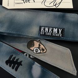 ENEMY OF THE STATE HEADBAND T-1000” TERMINATOR “BLACKOUT” NEW
