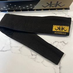 HORMESIS MIDNIGHT SERIES BLACK 11/11 GOLD TAG NEW HEADBAND 