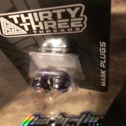 THRIRTY THREE THREADS “NEBULA” CUSTOM ANODIZED LIMITED EDITION MASK PLUGS JT PROFLEX 