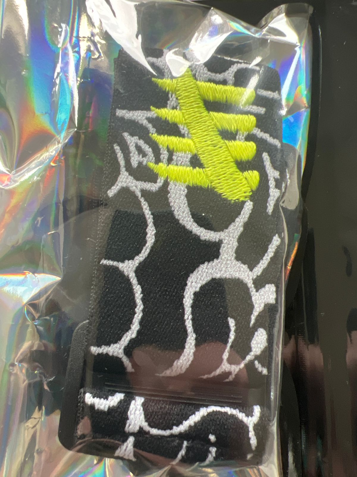 ENEMY OF THE STATE UV GLOW GRAFFITI STRAP NEW