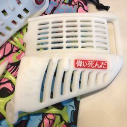 SUPER DEAD SUNDZAZE PRIMO WHITE COMBO 50” BRAND NEW MASK SET BOTTOMS/ EARS/ GOGGLE STRAP, BAG