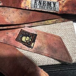 ENEMY OF THE STATE “THE JACKAL” 13 GHOST” BLACK HASH MARK HEADBAND NEW