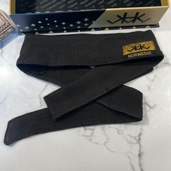 HORMESIS MIDNIGHT SERIES BLACK 11/11 GOLD TAG NEW HEADBAND 