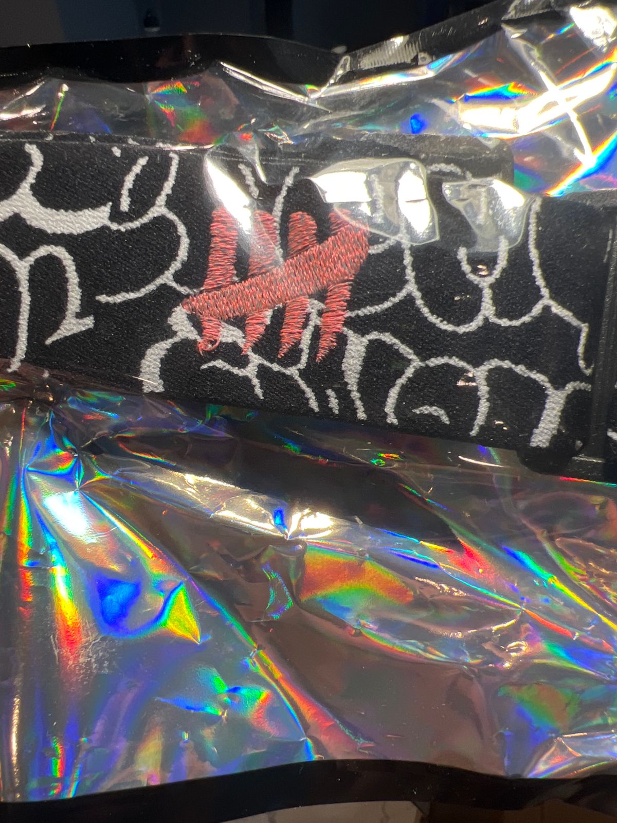 ENEMY OF THE STATE GRAFFITI STRAP 3M PINK REFLECTIVE NEW! 
