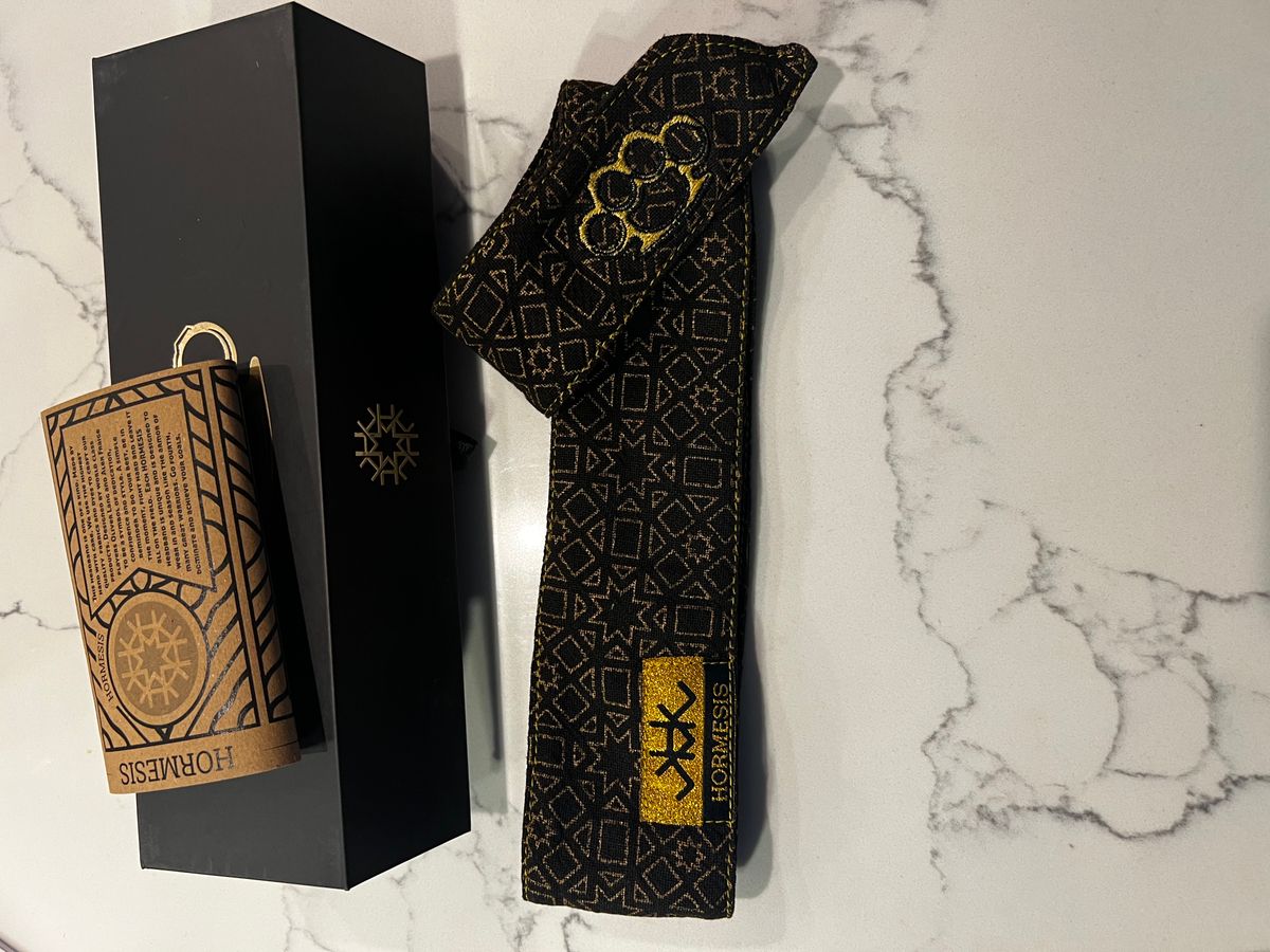 HORMESIS HEADBAND BRASS KNUCKLES SERIES THE ENFORCER NEW