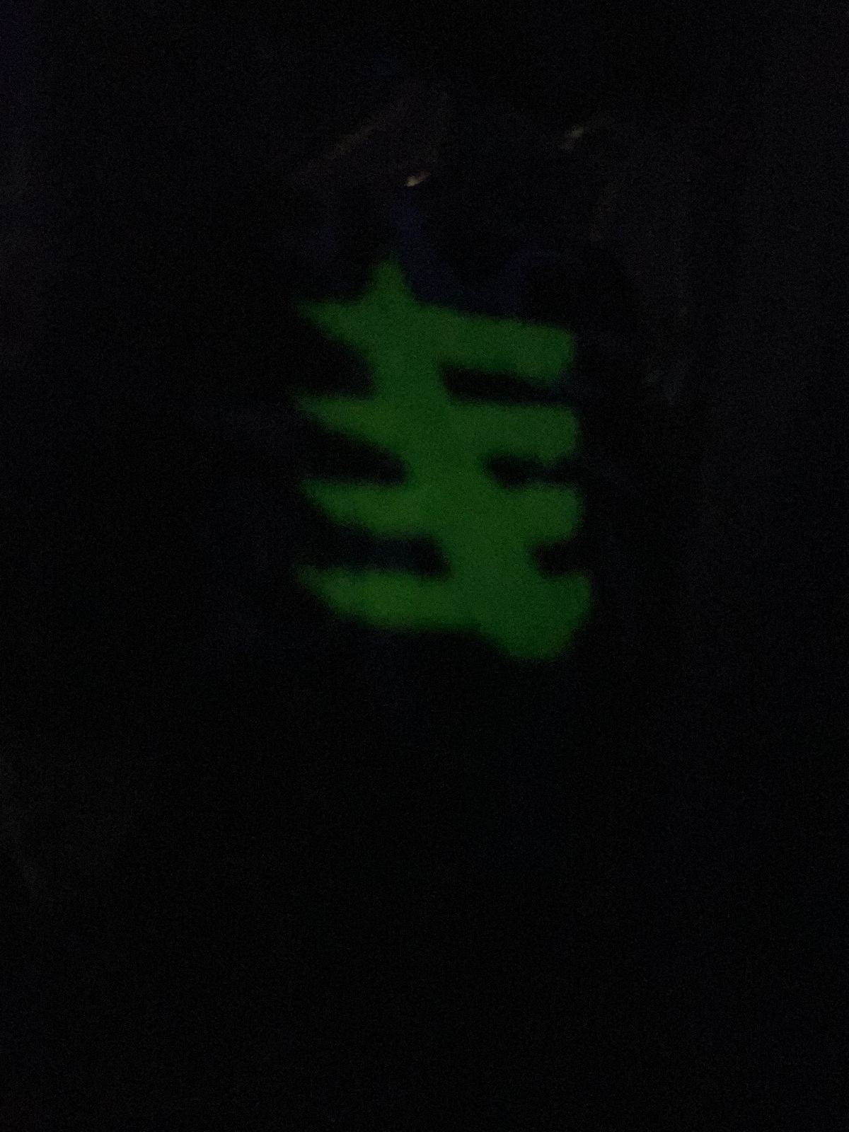 ENEMY OF THE STATE UV GLOW GRAFFITI STRAP NEW