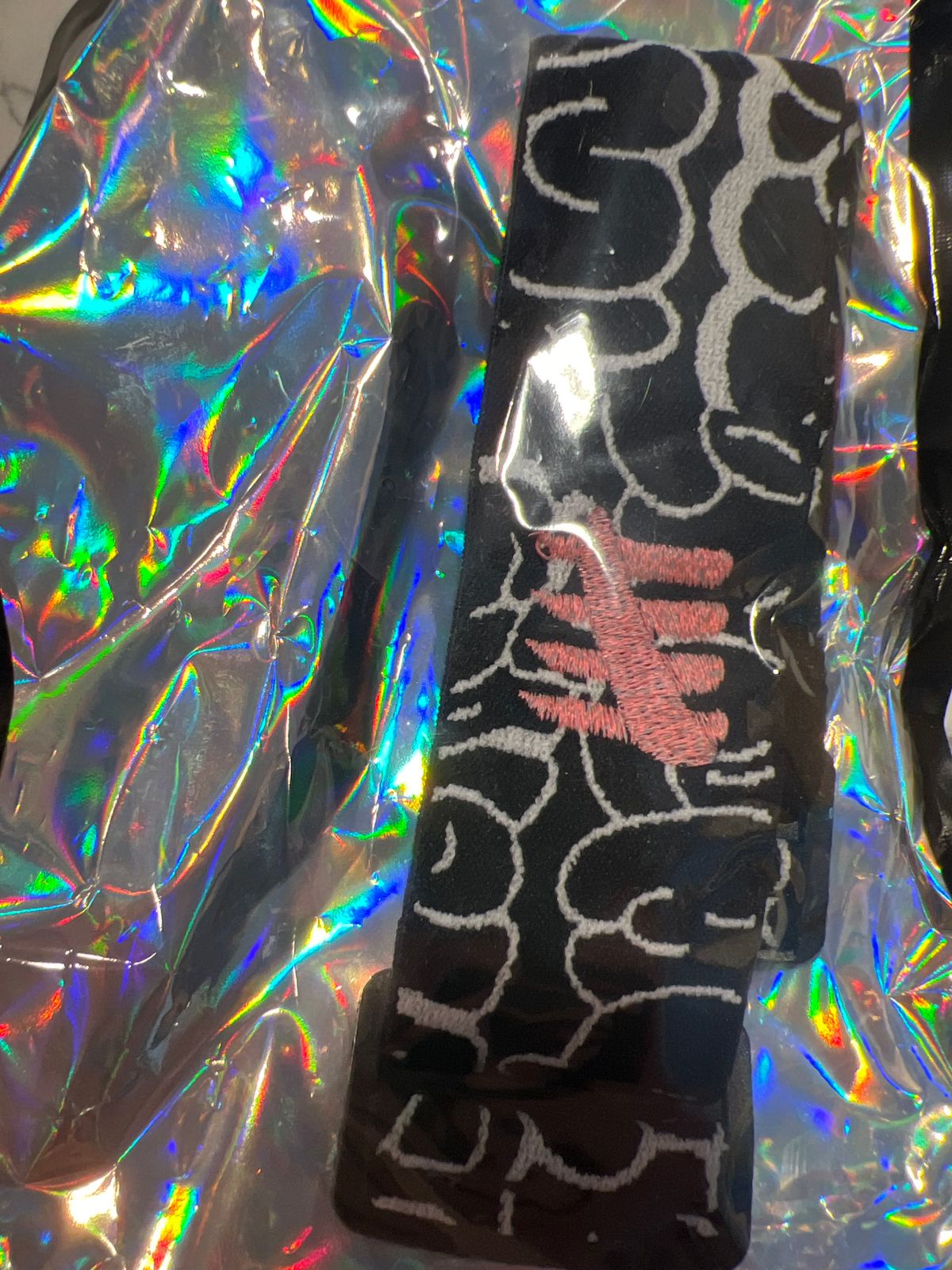 ENEMY OF THE STATE GRAFFITI STRAP 3M PINK REFLECTIVE NEW! 
