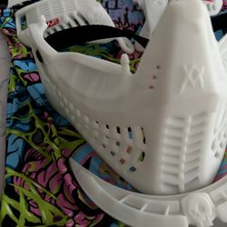 SUPER DEAD SUNDAZE Rainblade PRIMO WHITE SET MASK BOTTOMS & EARS NEW