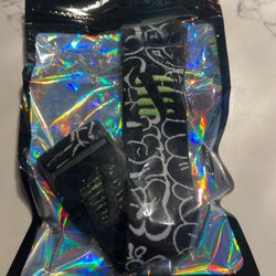 ENEMY OF THE STATE GOGGLE STRAP Graffiti GLOW HASH WITH BLACK HASH NEW