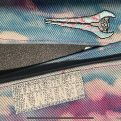 ENEMY OF THE STATE HEADBAND “ HALO ENERGY SWORD” SILVER TAG, SILVER HASH! RARE NEW! 