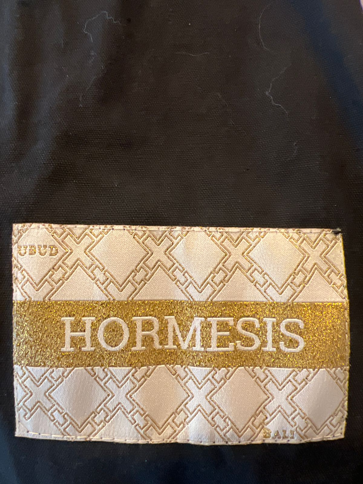 HORMESIS BLACK JUMPSUIT TOP SIZE LARGE NEW