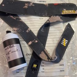 ENEMY OF THE STATE HEADBAND “THE VANDAL” GOLD TAG/GOLD HASH 5/9 NEW 