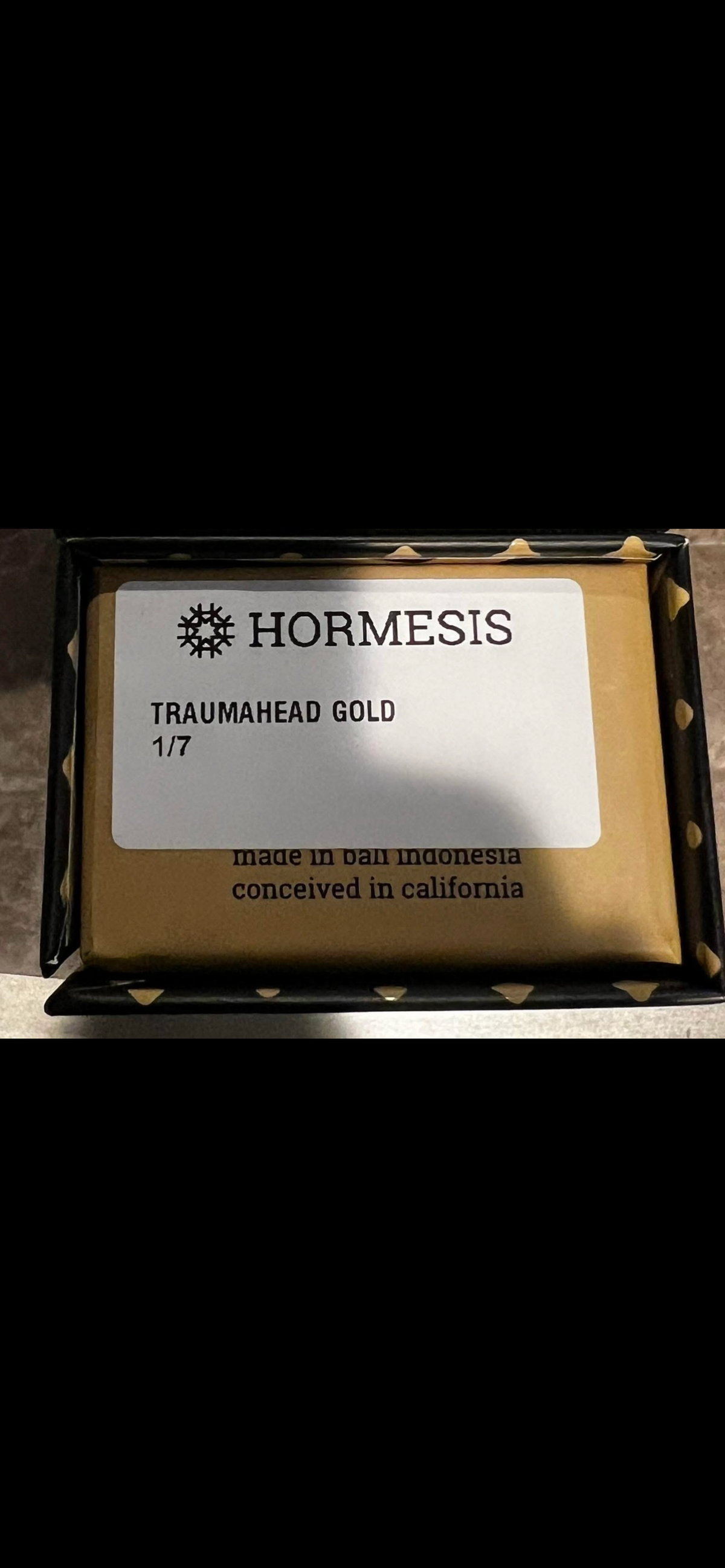 HORMESIS TRAUMAHEAD GOLD #1/7 NEW 