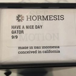 HORMESIS HEADBAND #9/9 HAVE A NICE DAY GATOR NEW! 