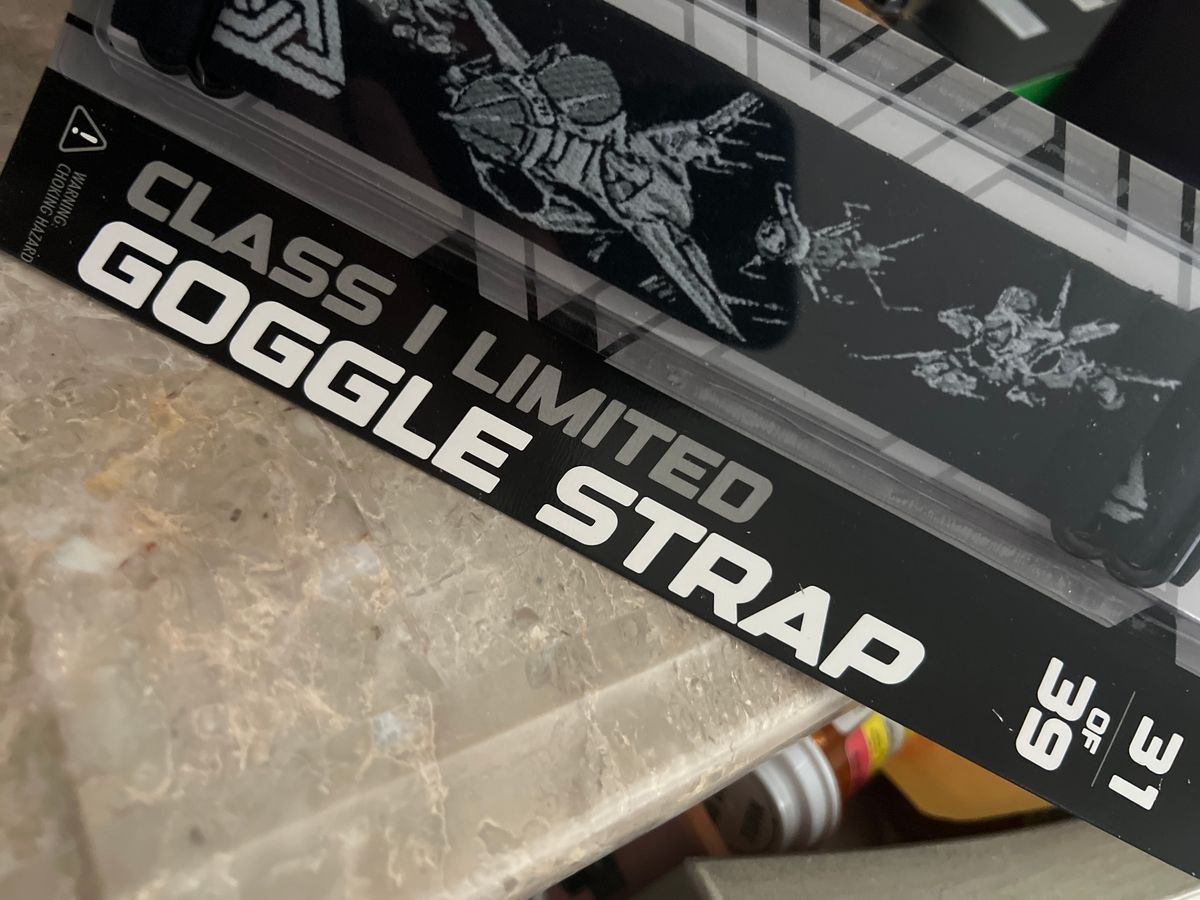 THIRTY THREE THREADS 31/39 goggle strap The Splash”