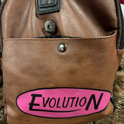 BELSALES EVOLUTION LEATHER BAG NEW