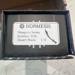 HORMESIS SCIMITAR SERIES “DRSERT BLADE” #1/8 NEW