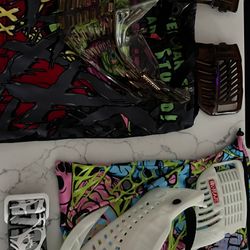 SUPER DEAD SUNDAZE Rainblade PRIMO WHITE SET MASK BOTTOMS & EARS NEW