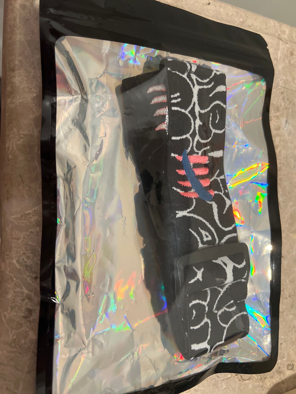 Enemy of the state, graffiti strap, Harley Quinn” New