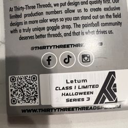 THIRTY THREE THREADS HALLOWEEN DROP “LETUM”