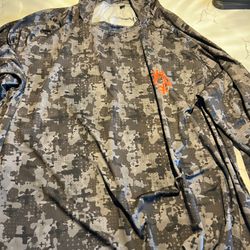 HORMESIS LONG SLEEVE HOODED SHIRT XXXL 3XL NEW