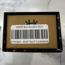 HORMESIS MIDNIGHT SERIES BLACK 11/11 GOLD TAG NEW HEADBAND 