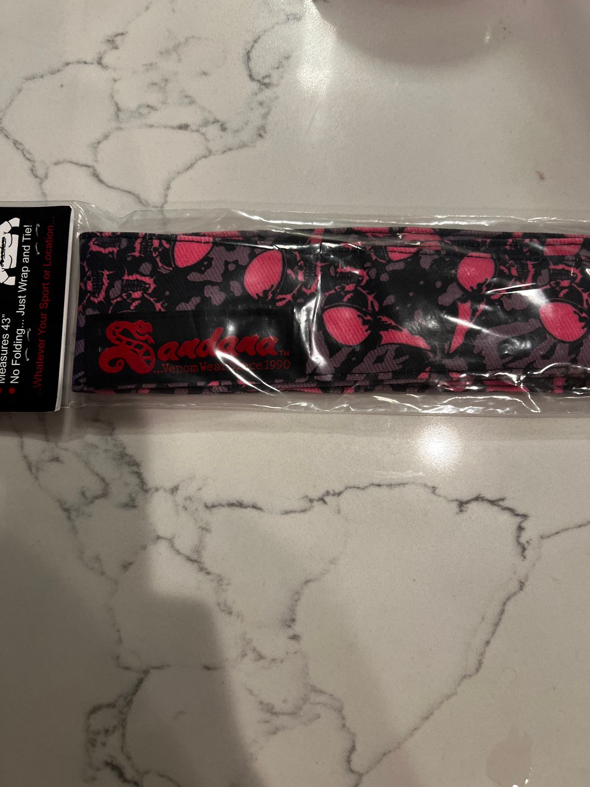 SANDANA BREAST CANCER AWARENESS HEADBAND LE 50 NEW