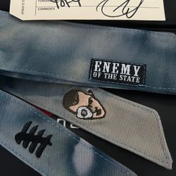ENEMY OF THE STATE HEADBAND T-1000” TERMINATOR “BLACKOUT” NEW