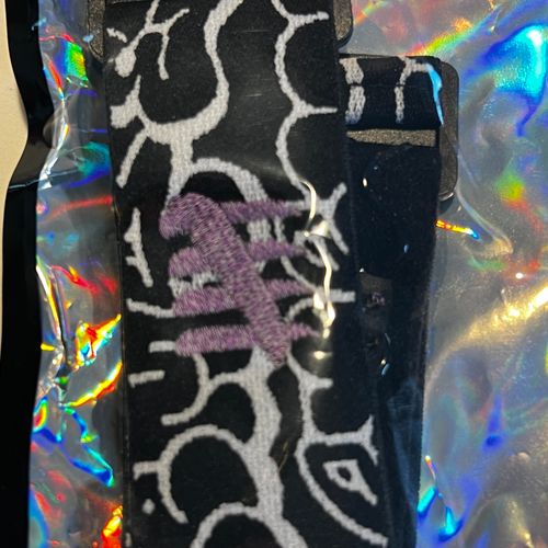 ENEMY OF THE STATE GRAFFITI STRAP 3M PURPLE REFLECTIVE 