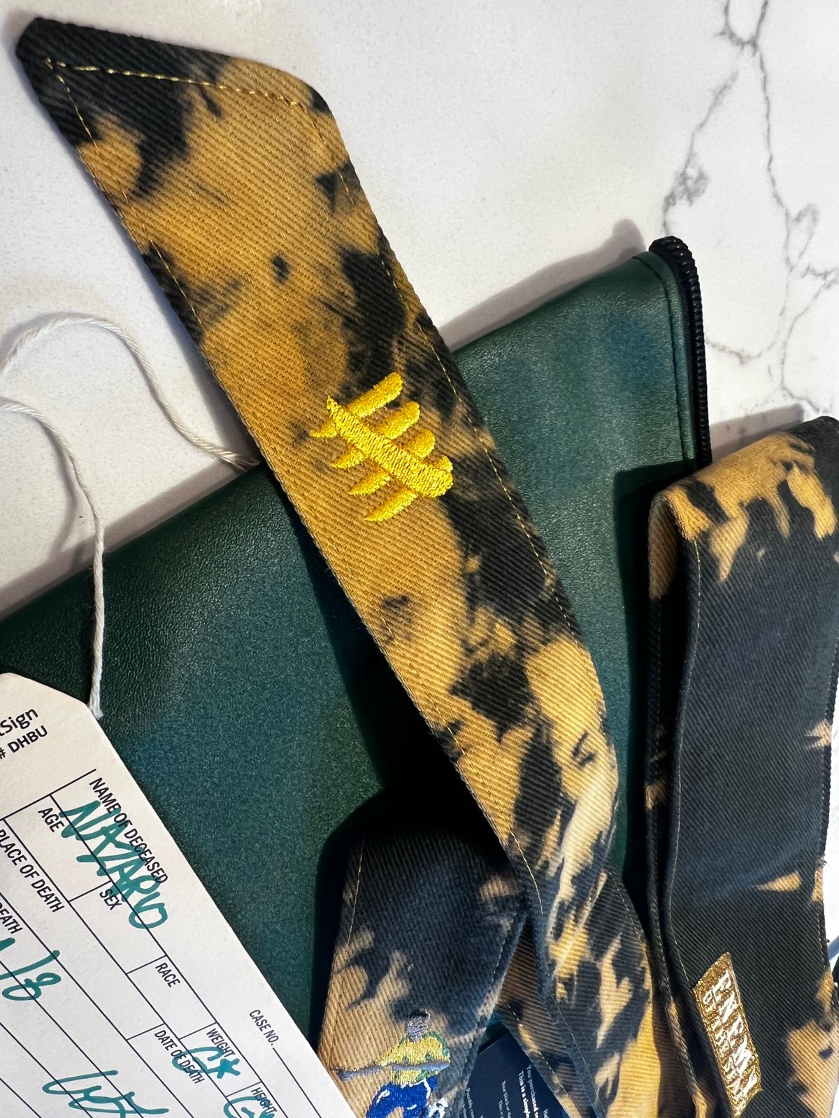 ENEMY OF THE STATE HEADBAND “NAZARIO” 1/8 Gold tag/ Gold Hash. NEW